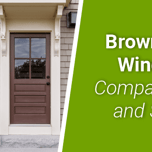 Brown uPVC Windows