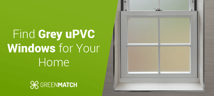 Grey uPVC Windows for your home