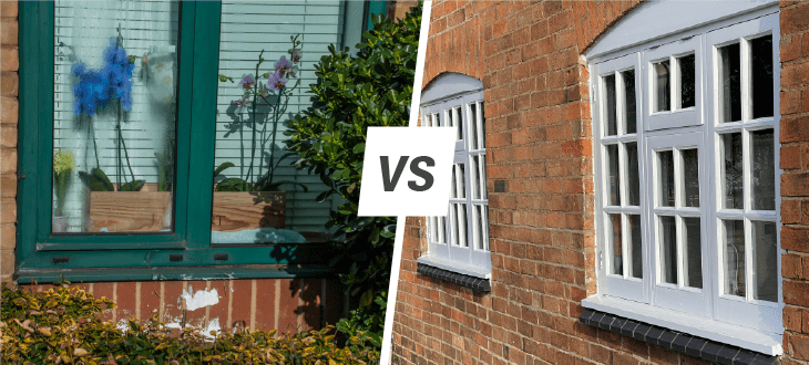 are upvc flush casement windows more expensive