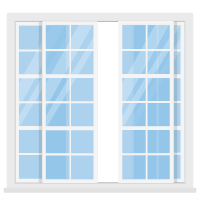 Sliding French Windows