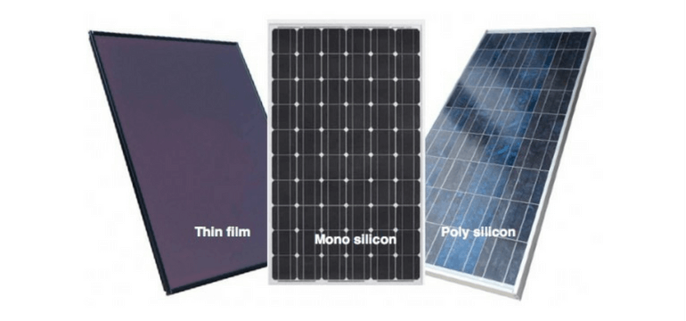 Types of Solar Panels